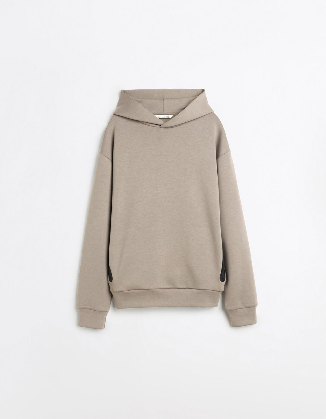 Sweatshirt com Capuz, Homem, Bege