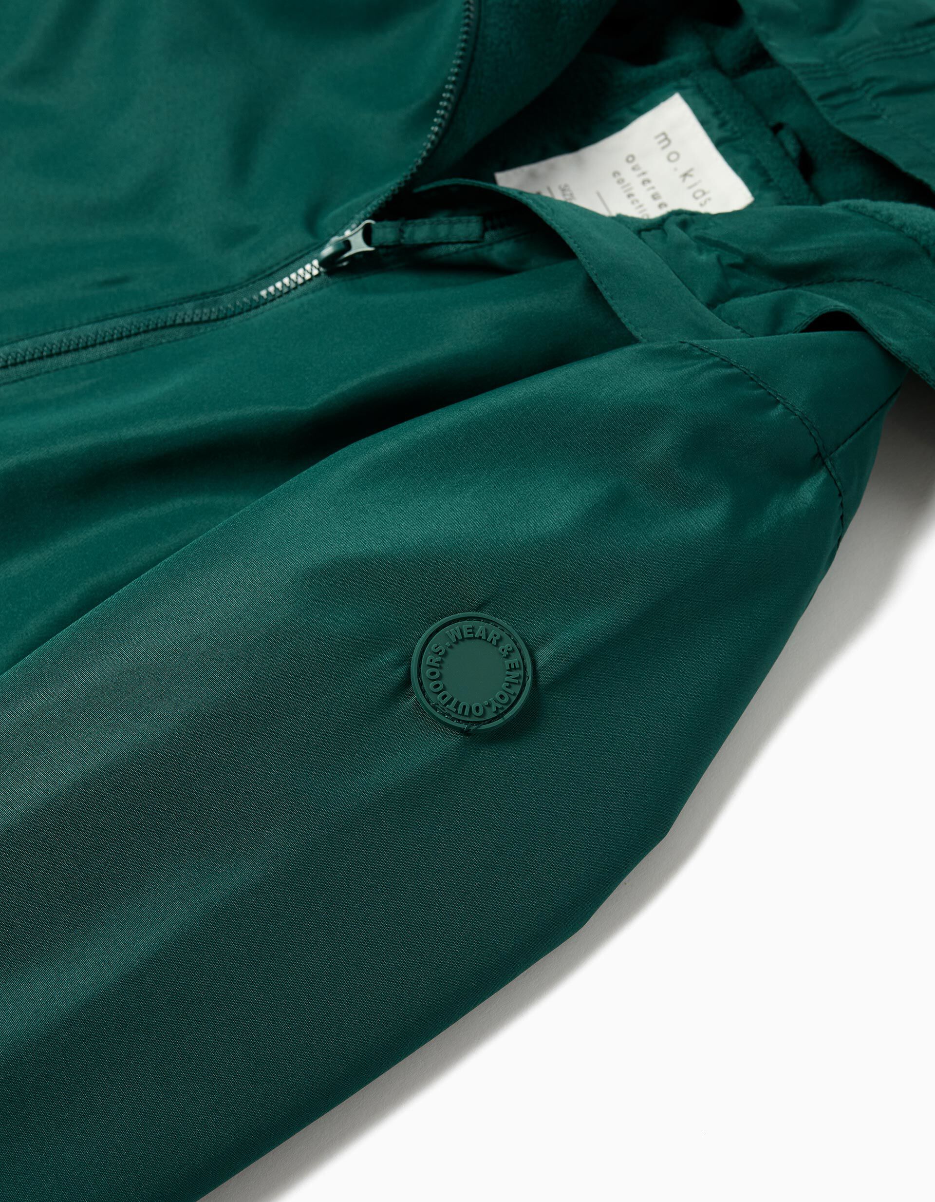 Comprar Online Casaco Polar no Interior, Menino, Verde Escuro