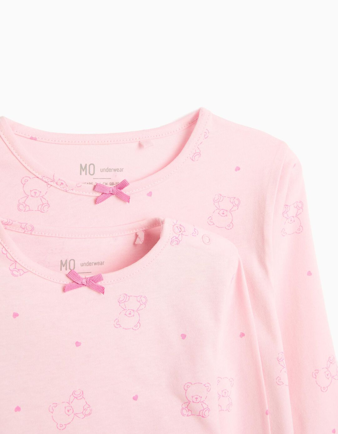 Pijama Jersey, Menina, Rosa Claro