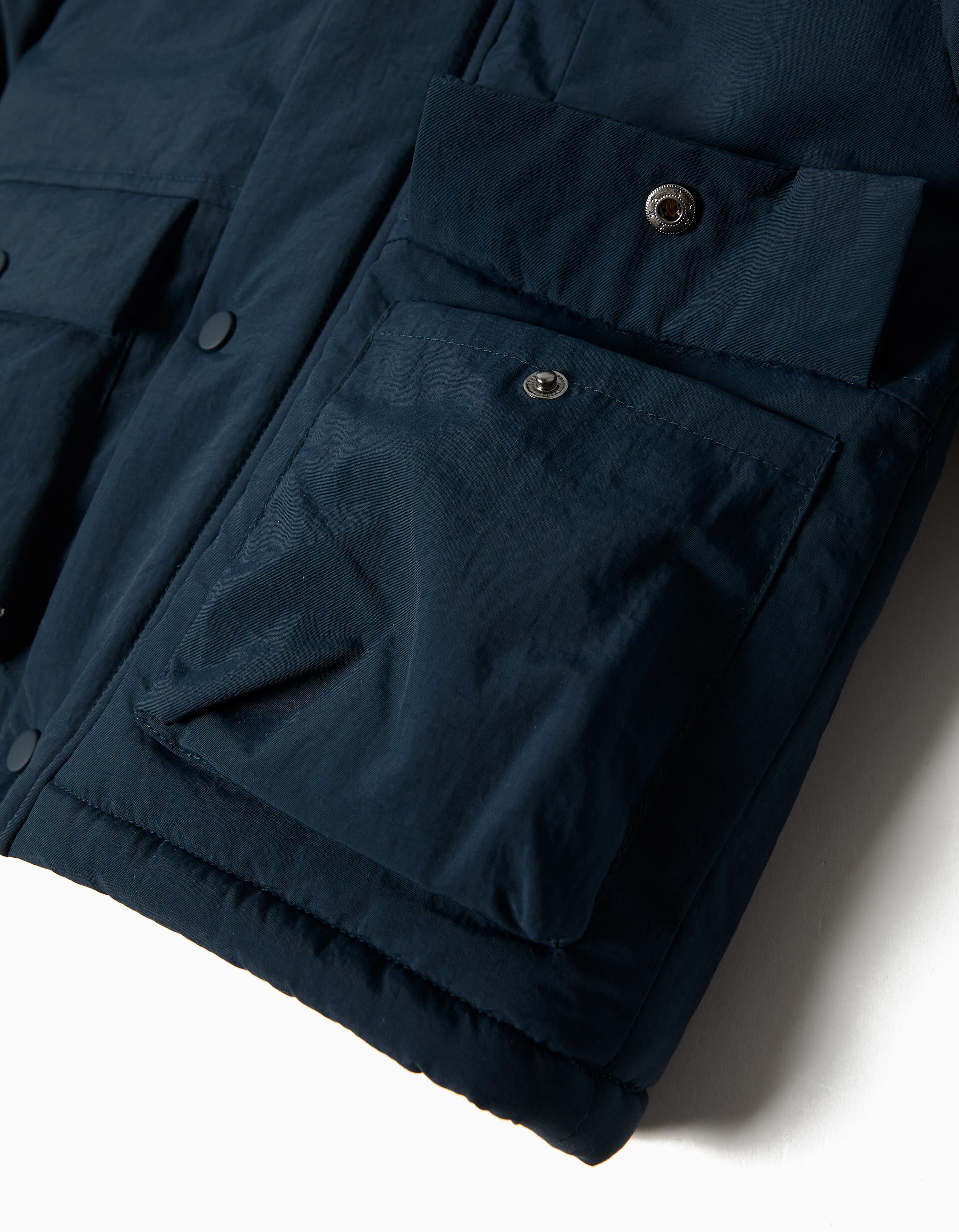 Comprar Online Casaco Acolchoado, Menino, Azul Escuro