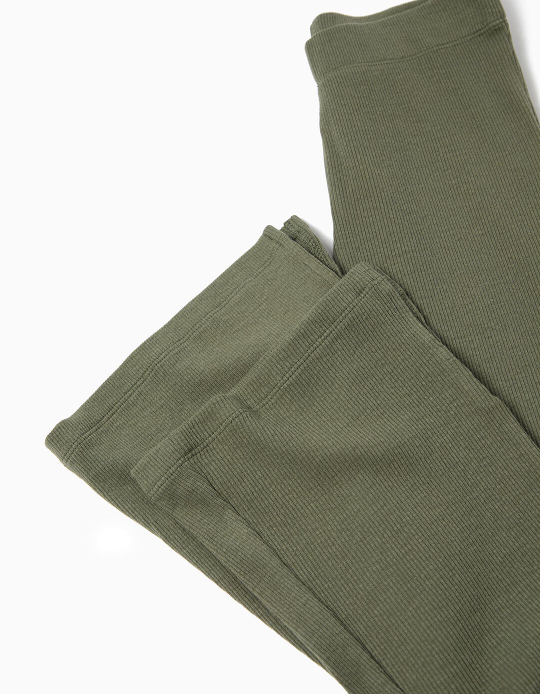 Leggings Flare, Menina, Verde Claro 