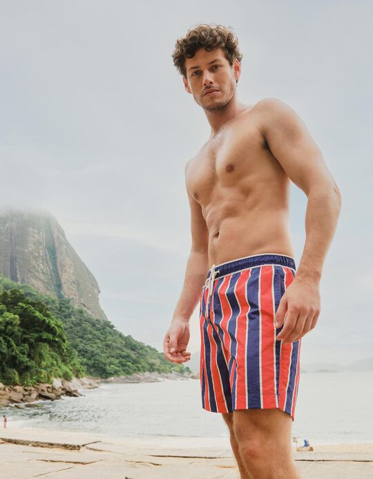 Comprar Online Cal&ccedil;&otilde;es de Banho, Homem, Azul Escuro