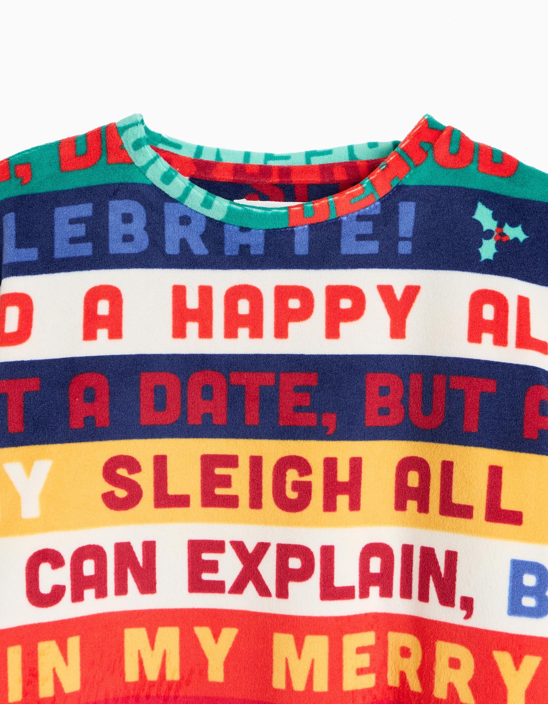 Comprar Online Pijama De Natal Em Veludo, Beb&eacute;, Vermelho