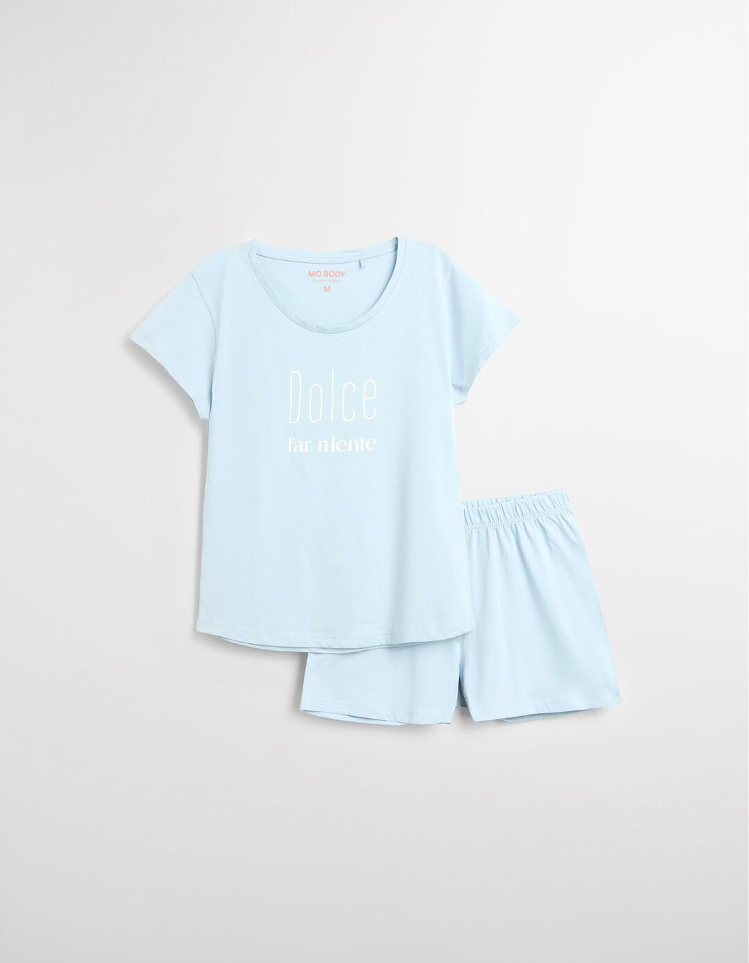 Pijama Jersey, Mulher, Azul Claro