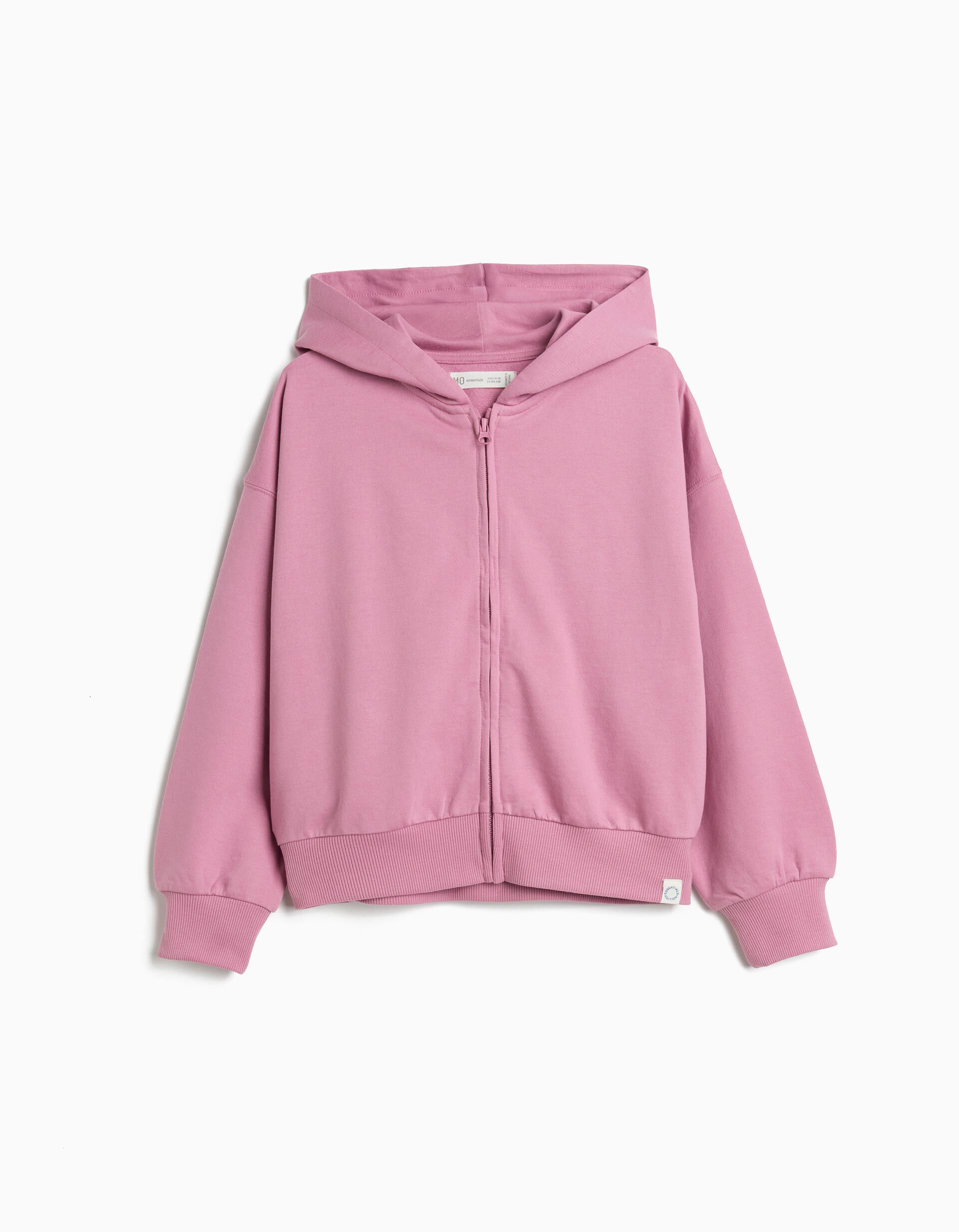 Comprar Online Casaco De Felpa, Menina, Rosa