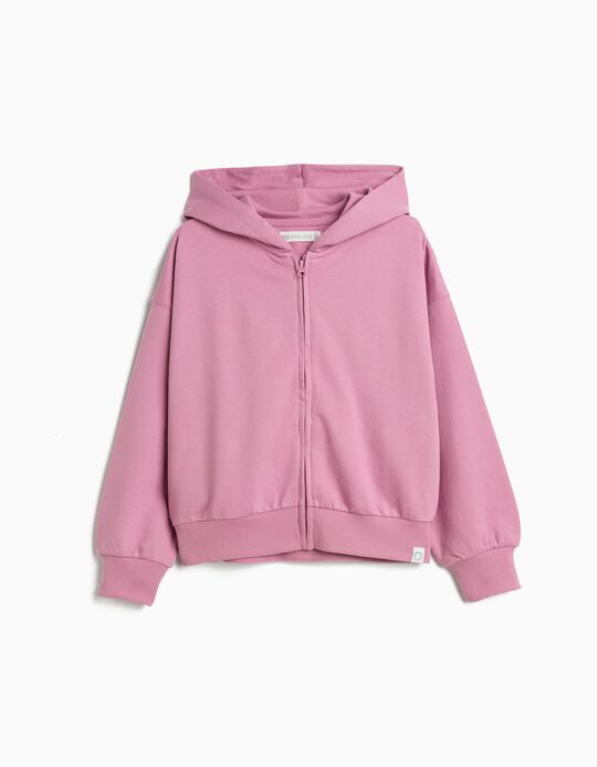 Comprar Online Casaco De Felpa, Menina, Rosa