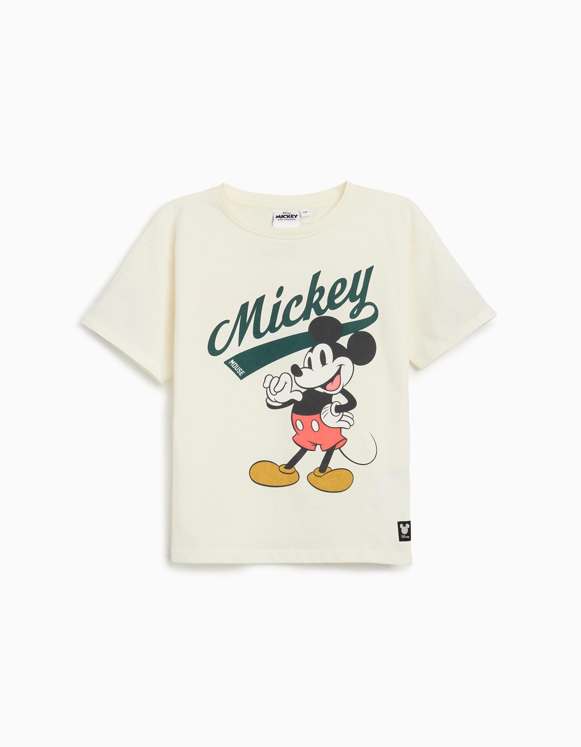 Comprar Online T-shirt 'Mickey', Menino, Branco