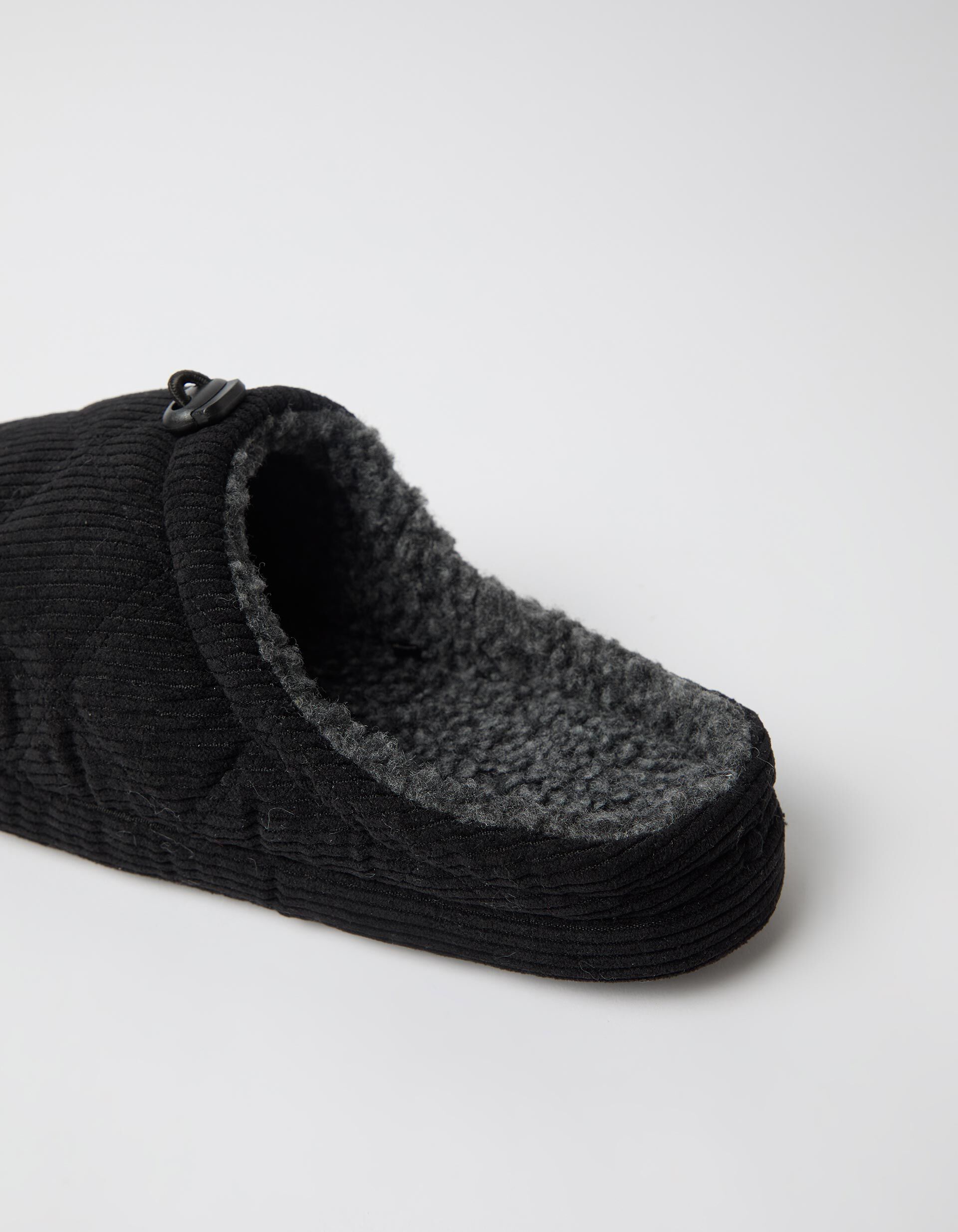 Comprar Online Chinelos De Quarto Bombazina, Homem, Preto