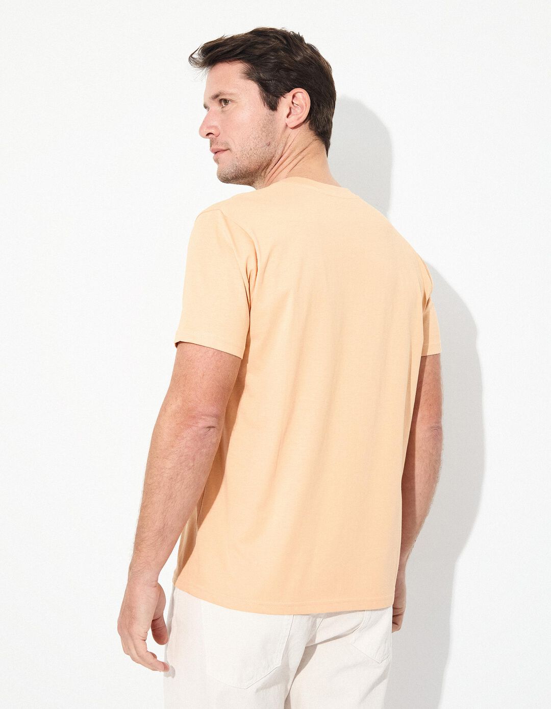 T-shirt Jersey, Homem, Amarelo Escuro