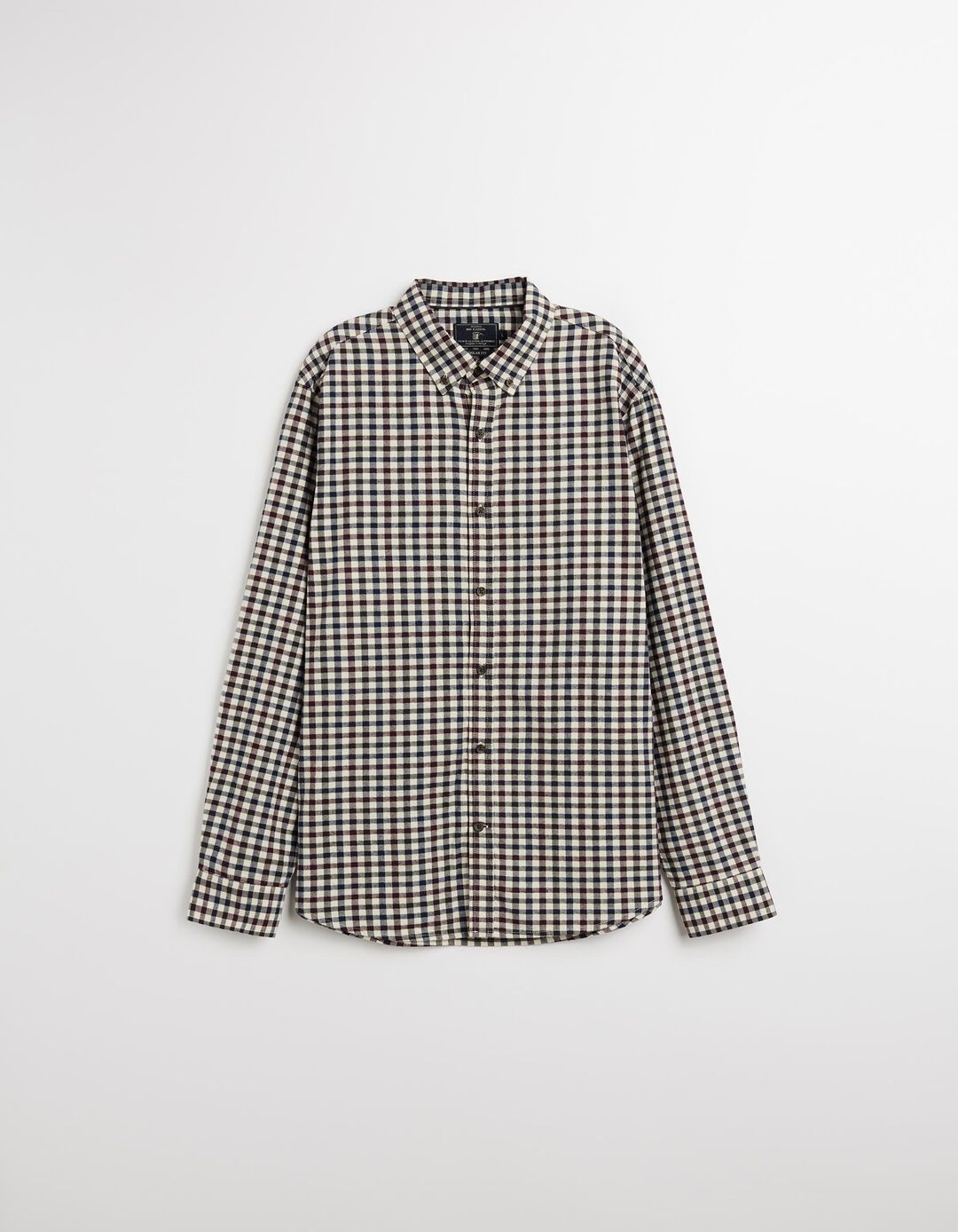 Camisa de Xadrez, Homem, Azul Escuro