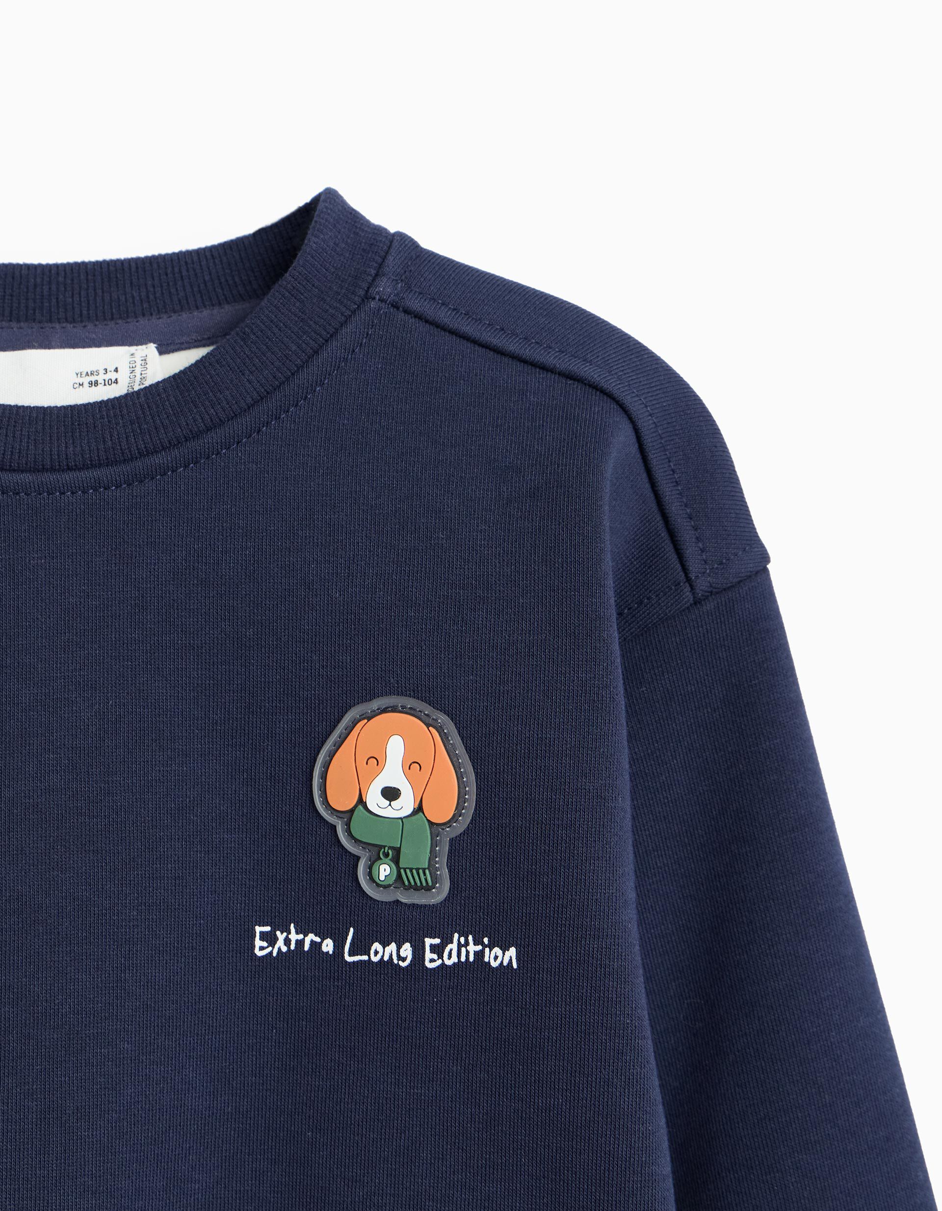 Comprar Online Sweatshirt De Felpa, Menino, Azul Escuro