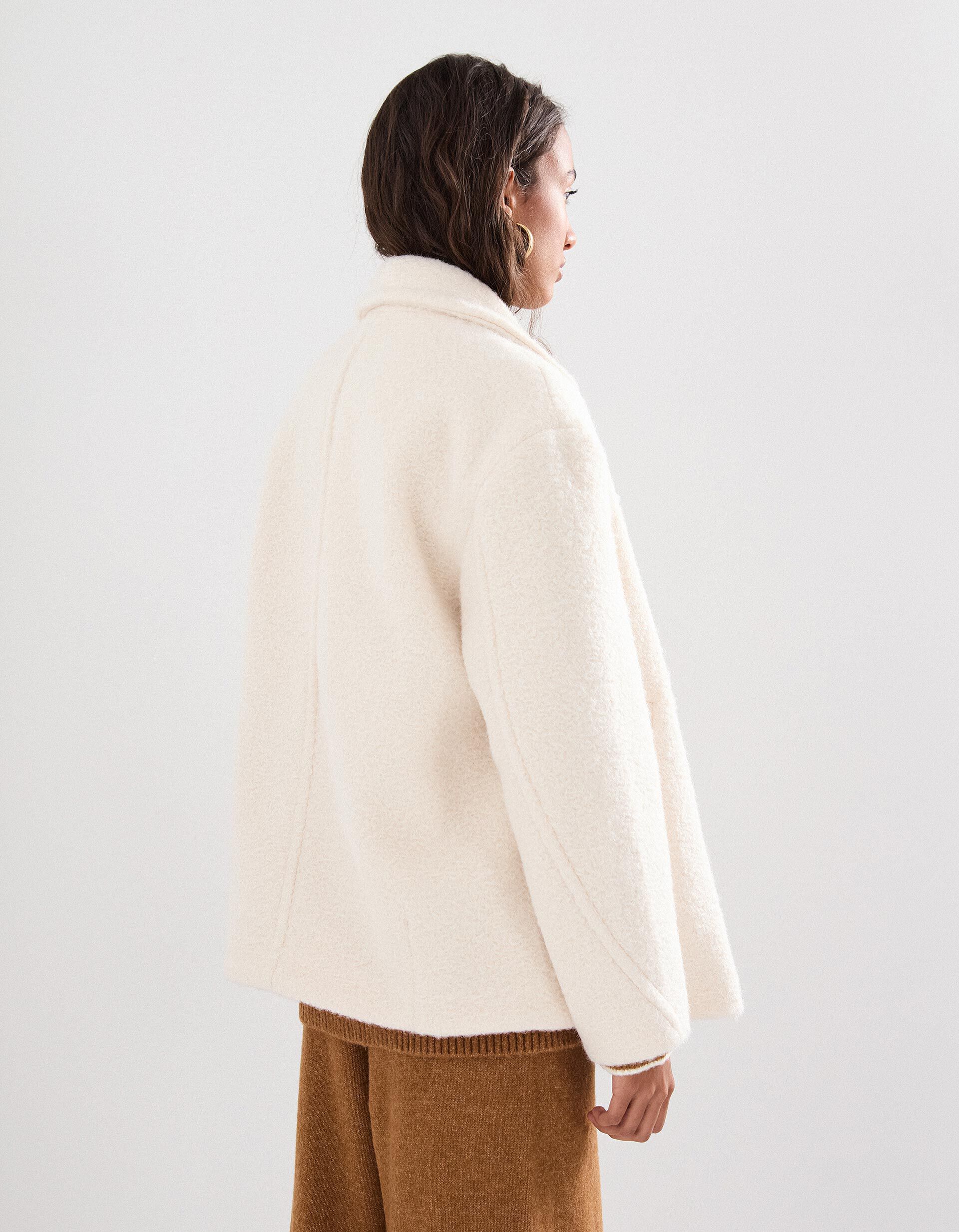 Comprar Online Casaco, Mulher, Bege Claro