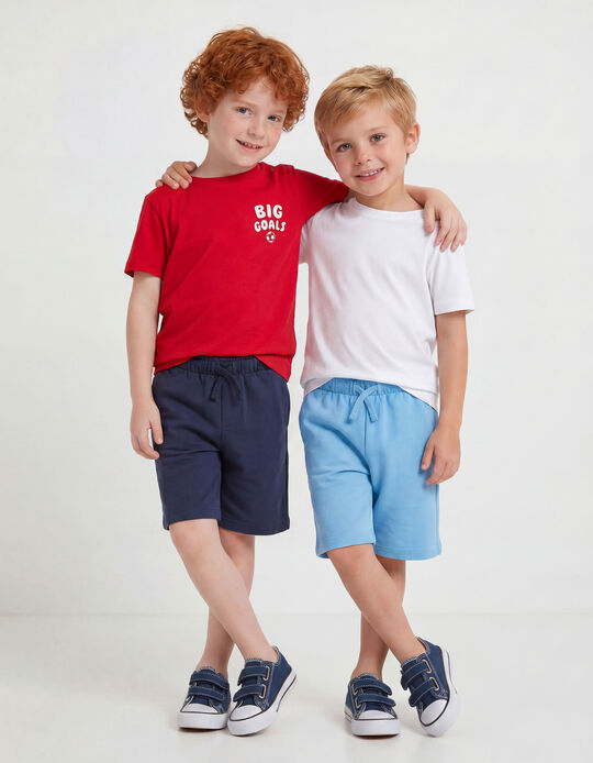 Comprar Online Pack 2 Cal&ccedil;&otilde;es de Felpa, Menino, Azul Escuro