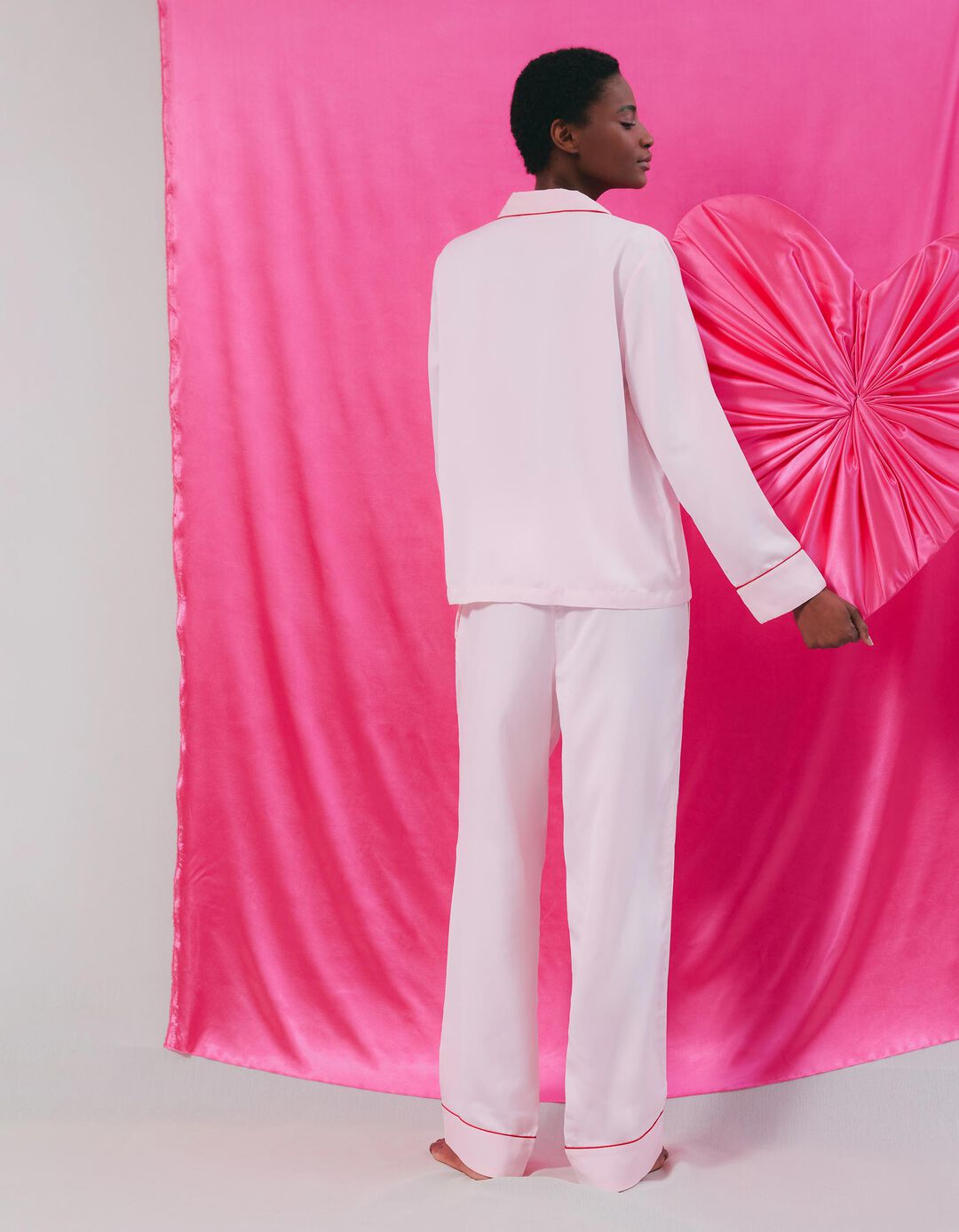 Pijama, Mulher, Rosa Claro