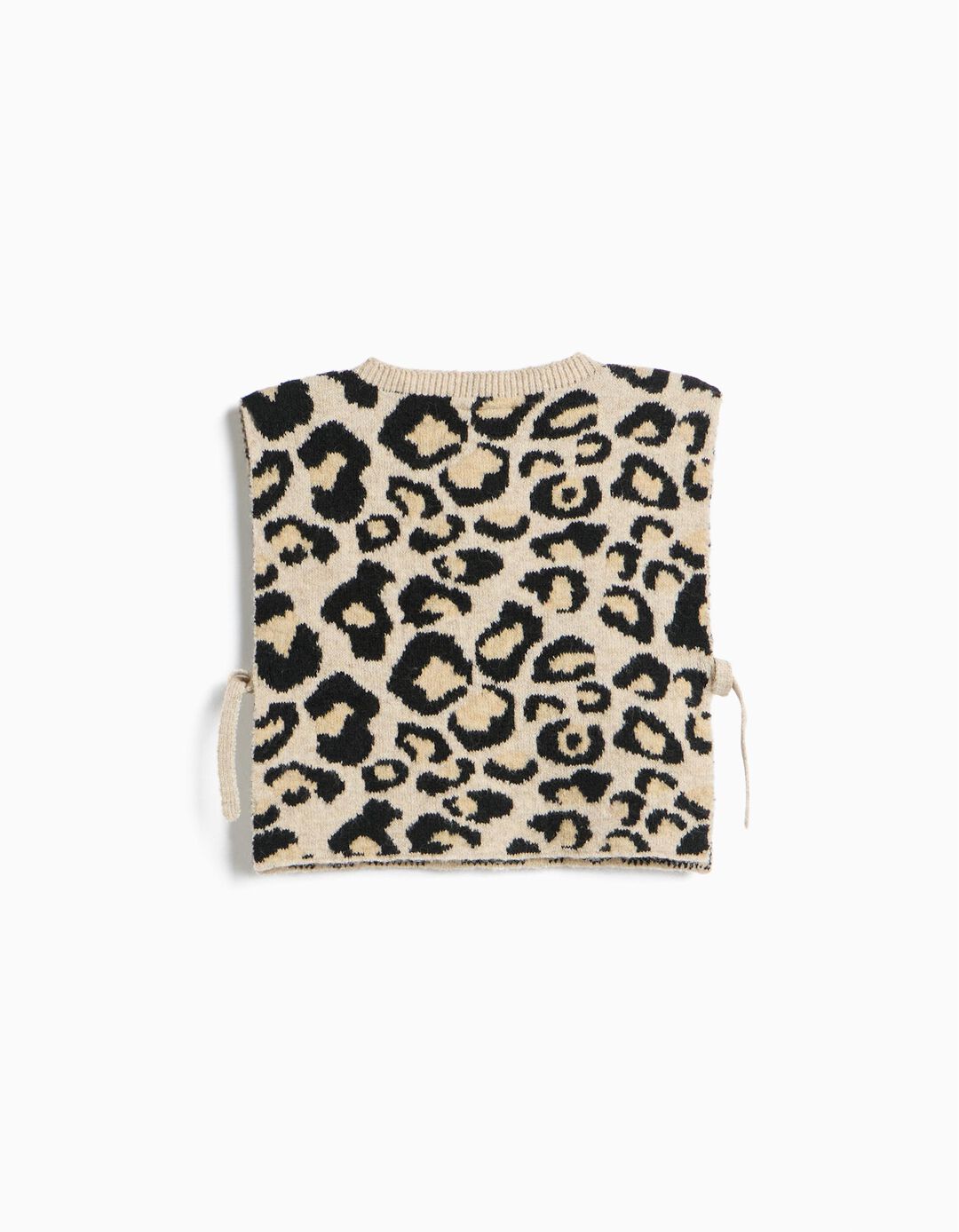 Capa De Malha Animal Print, Menina, Multicolor