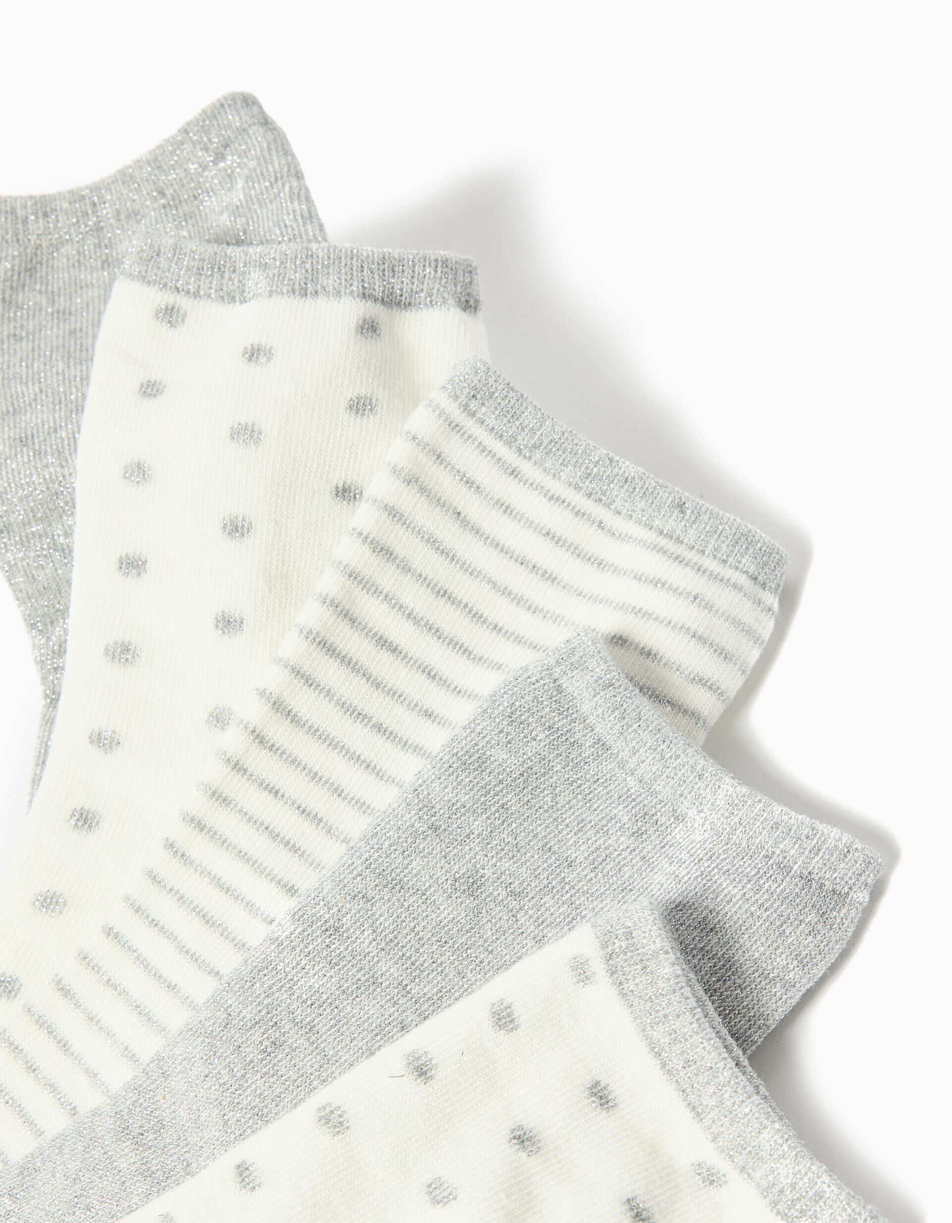 Comprar Online Pack 5 Pares de Meias, Menina, Multicolor