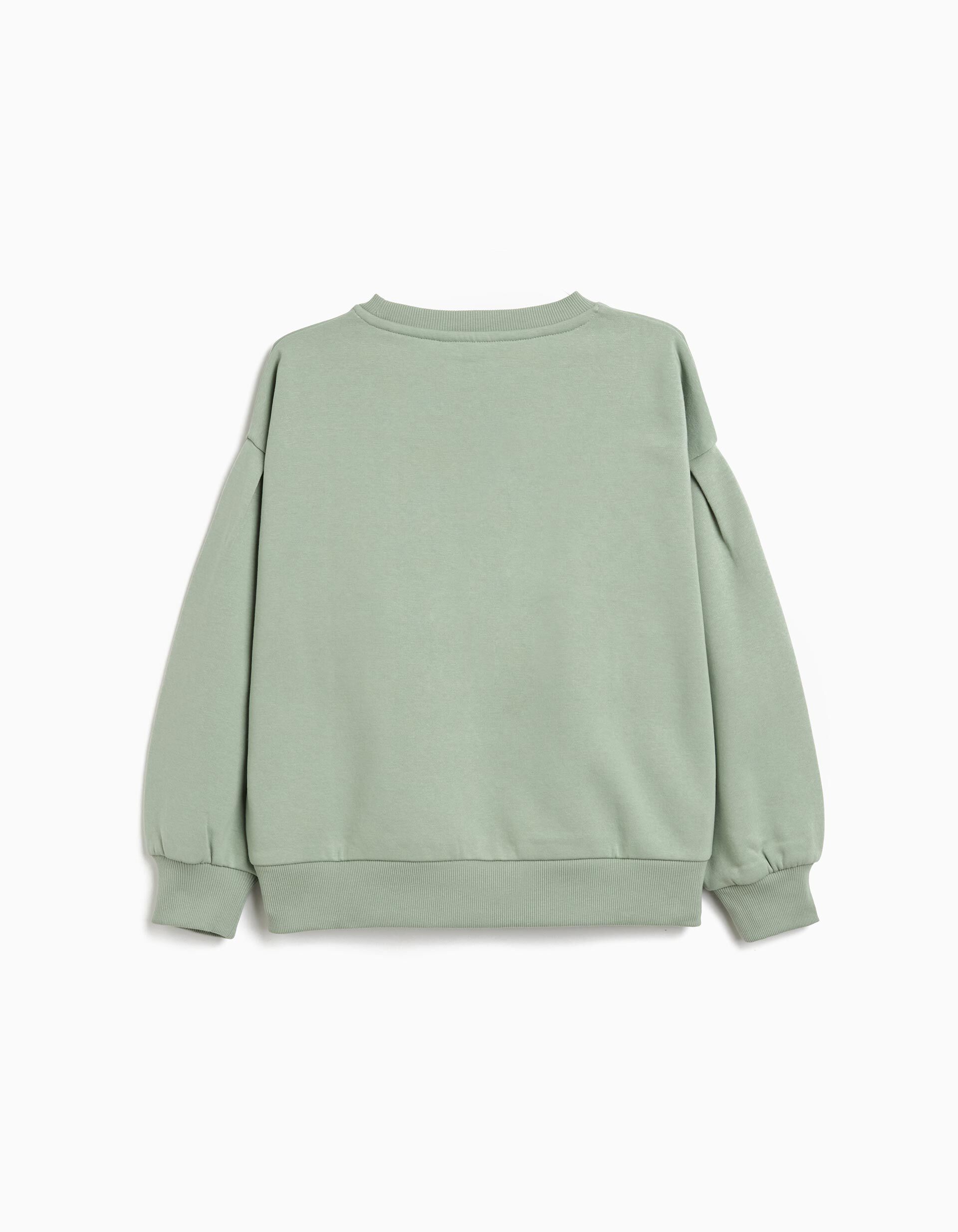 Comprar Online Sweatshirt de Felpa, Menina, Verde