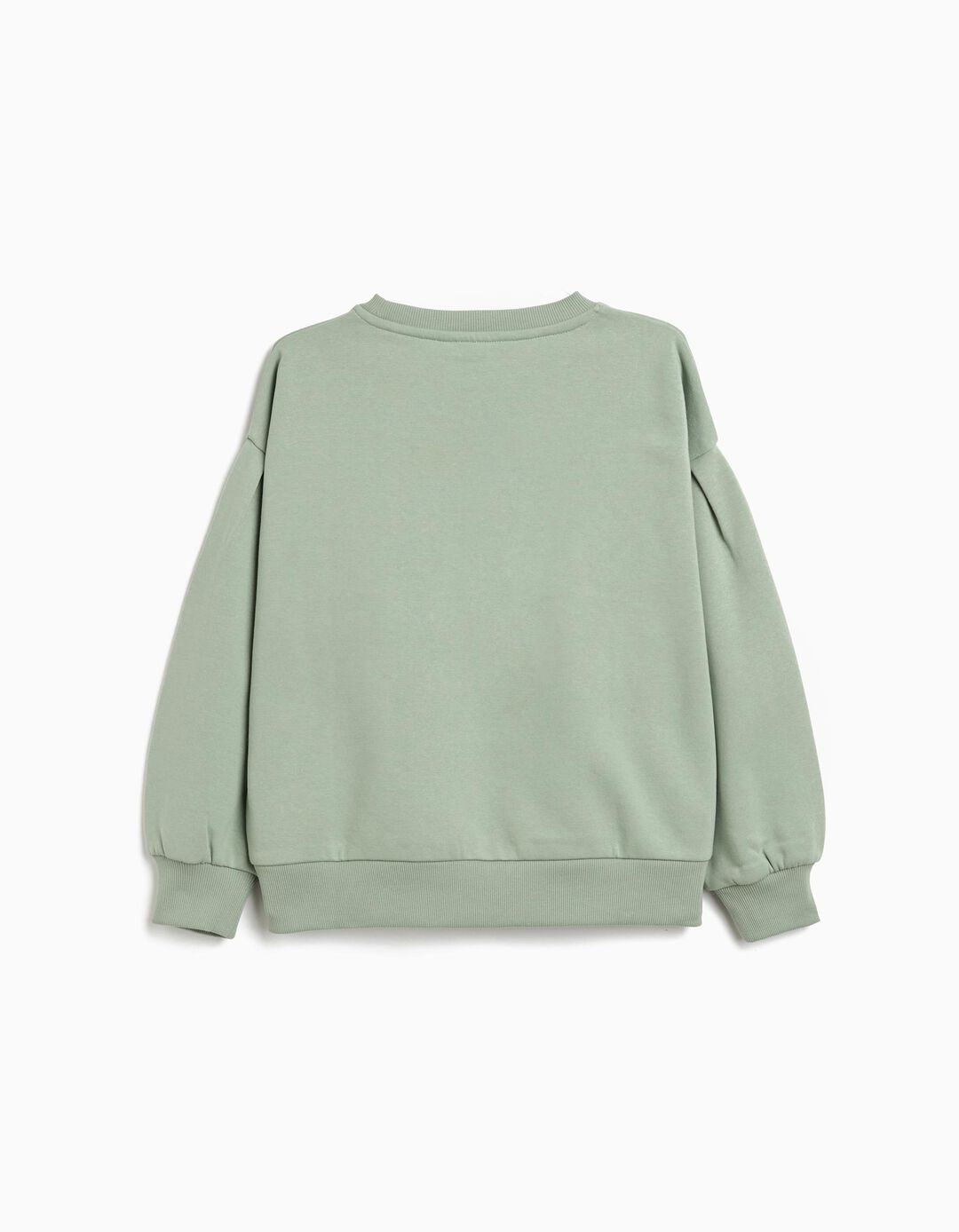 Sweatshirt de Felpa, Menina, Verde