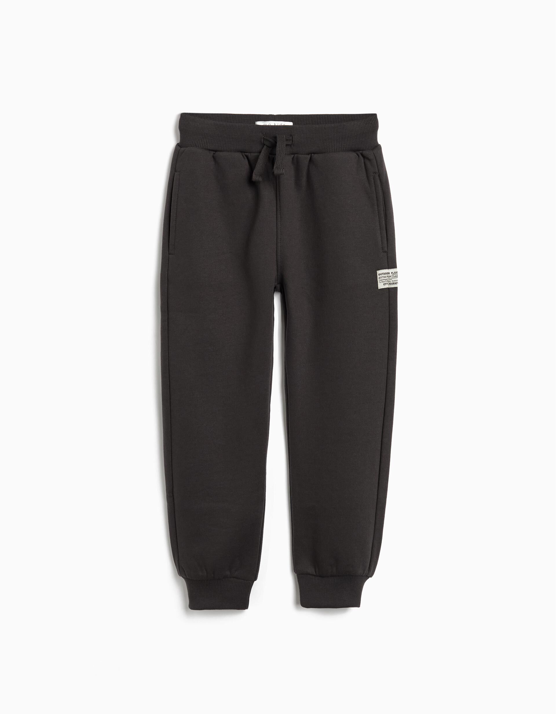 Comprar Online Cal&ccedil;as Jogging, Menino, Cinzento Escuro