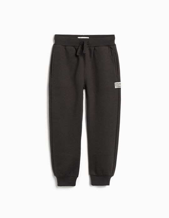 Comprar Online Calças Jogging, Menino, Cinzento Escuro