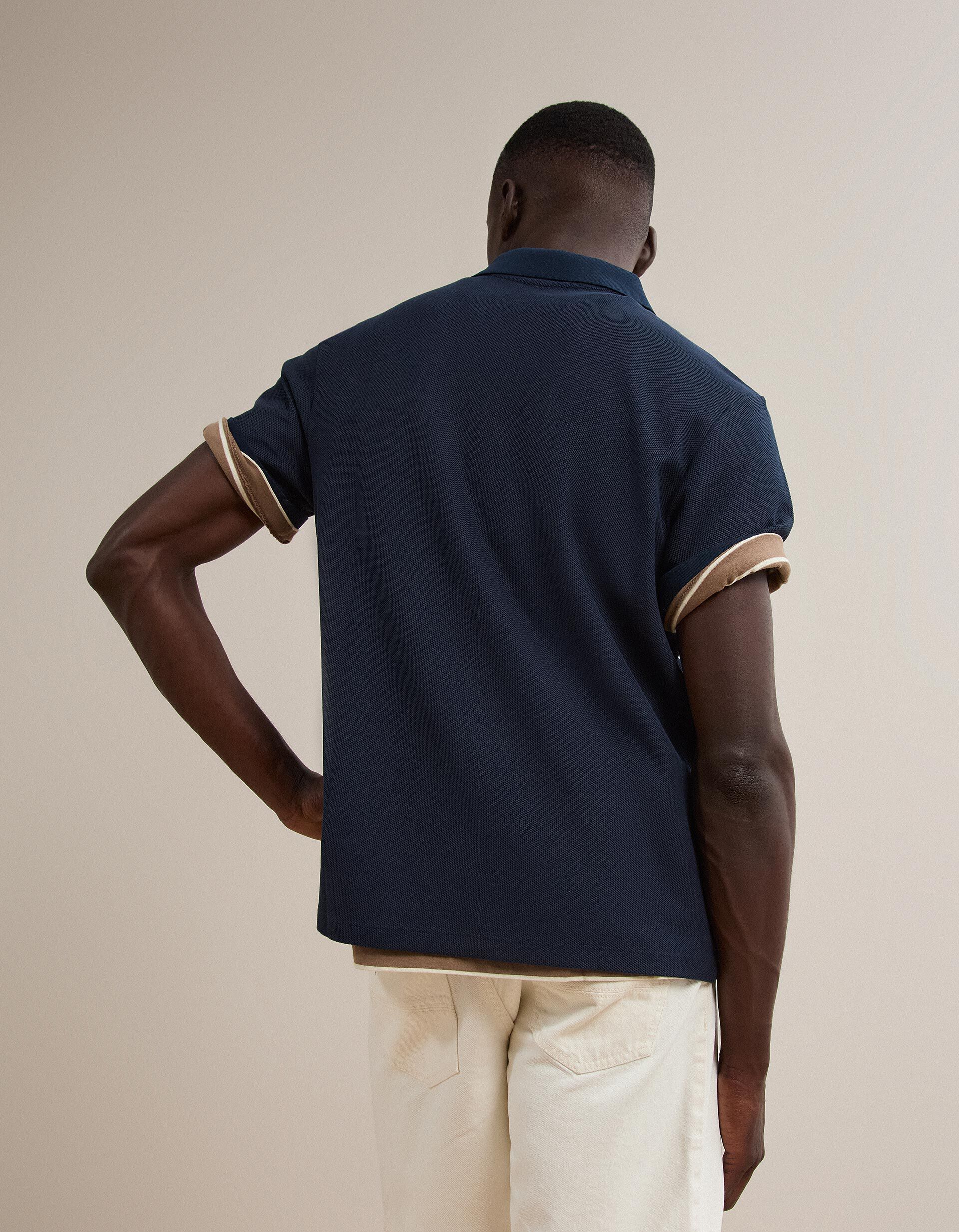 Comprar Online Polo com Fecho, Homem, Azul Escuro