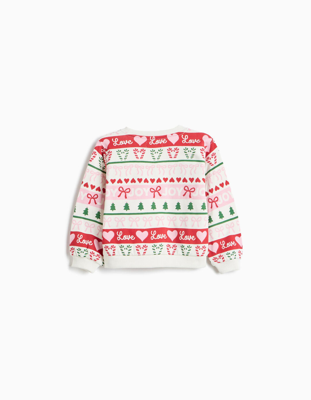 Sweatshirt De Natal, Menina, Branco