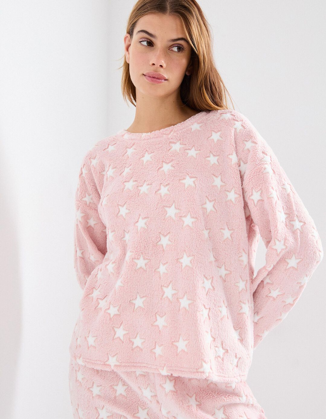 Pijama, Mulher, Rosa
