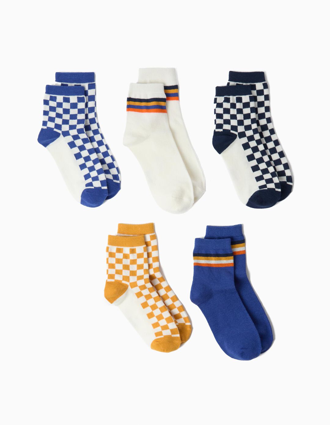 Pack 5 Pares De Meias, Menino, Multicolor