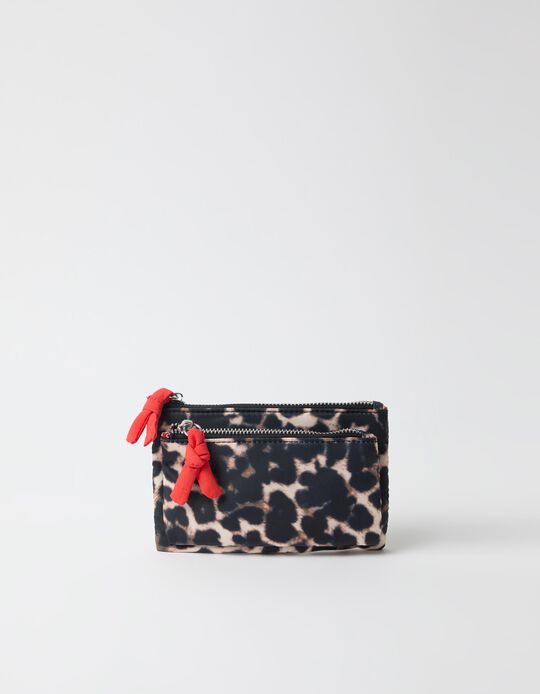 Comprar Online Carteira Dupla Animal Print, Mulher, Multicolor
