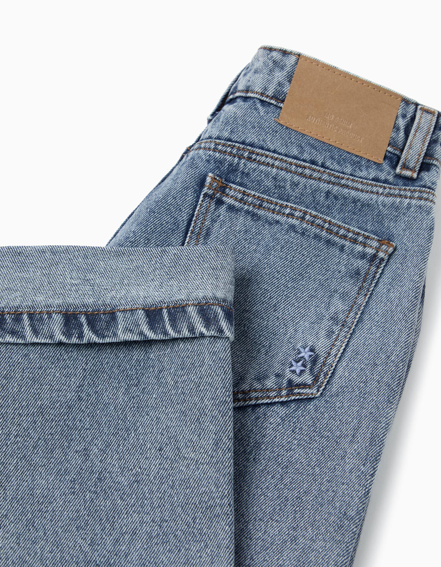 Comprar Online Cal&ccedil;as de Ganga 'Wide Leg', Menina, Azul 