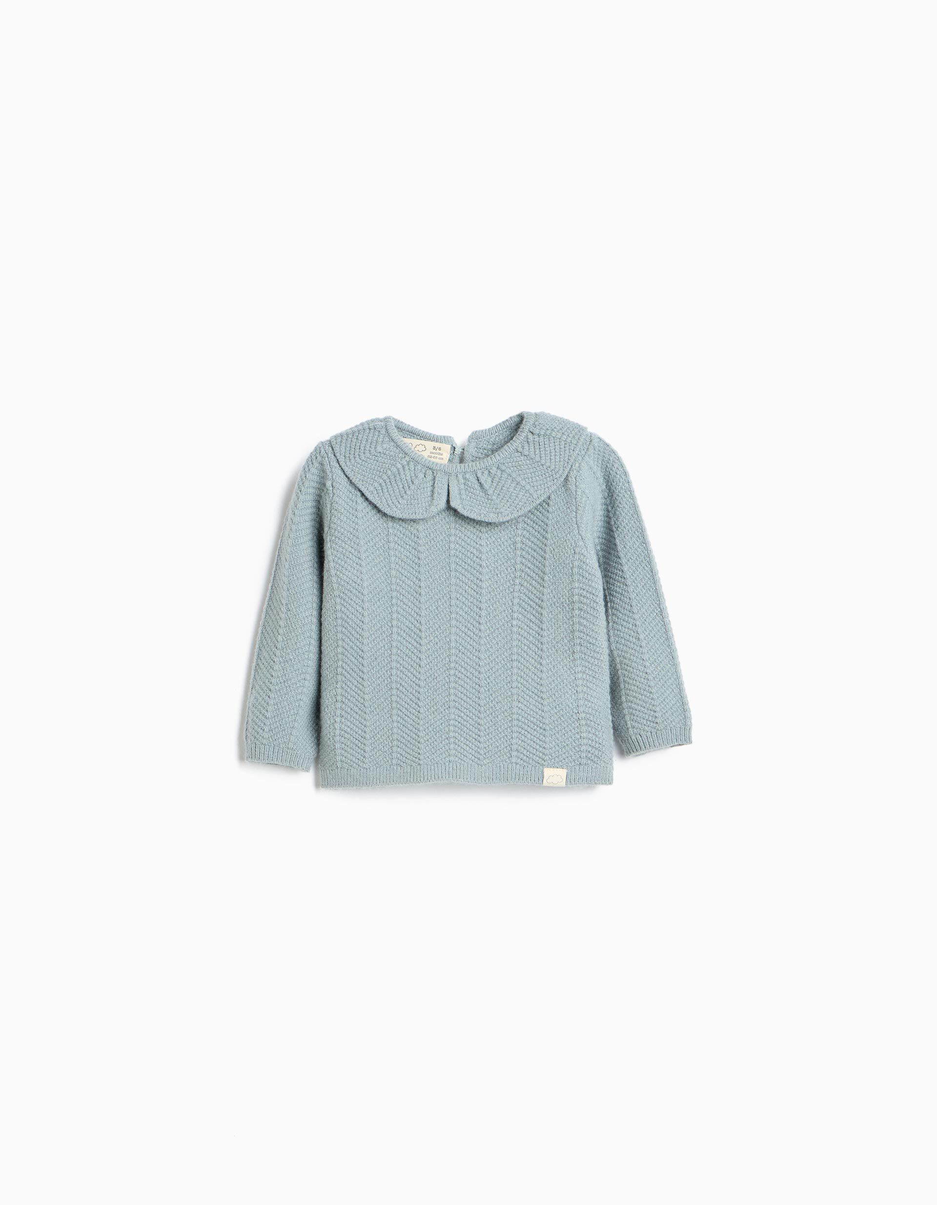 Comprar Online Camisola De Malha, Menina, Cinzento