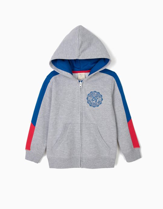 Casaco com Capuz para Menino 'ZY 96', Cinza