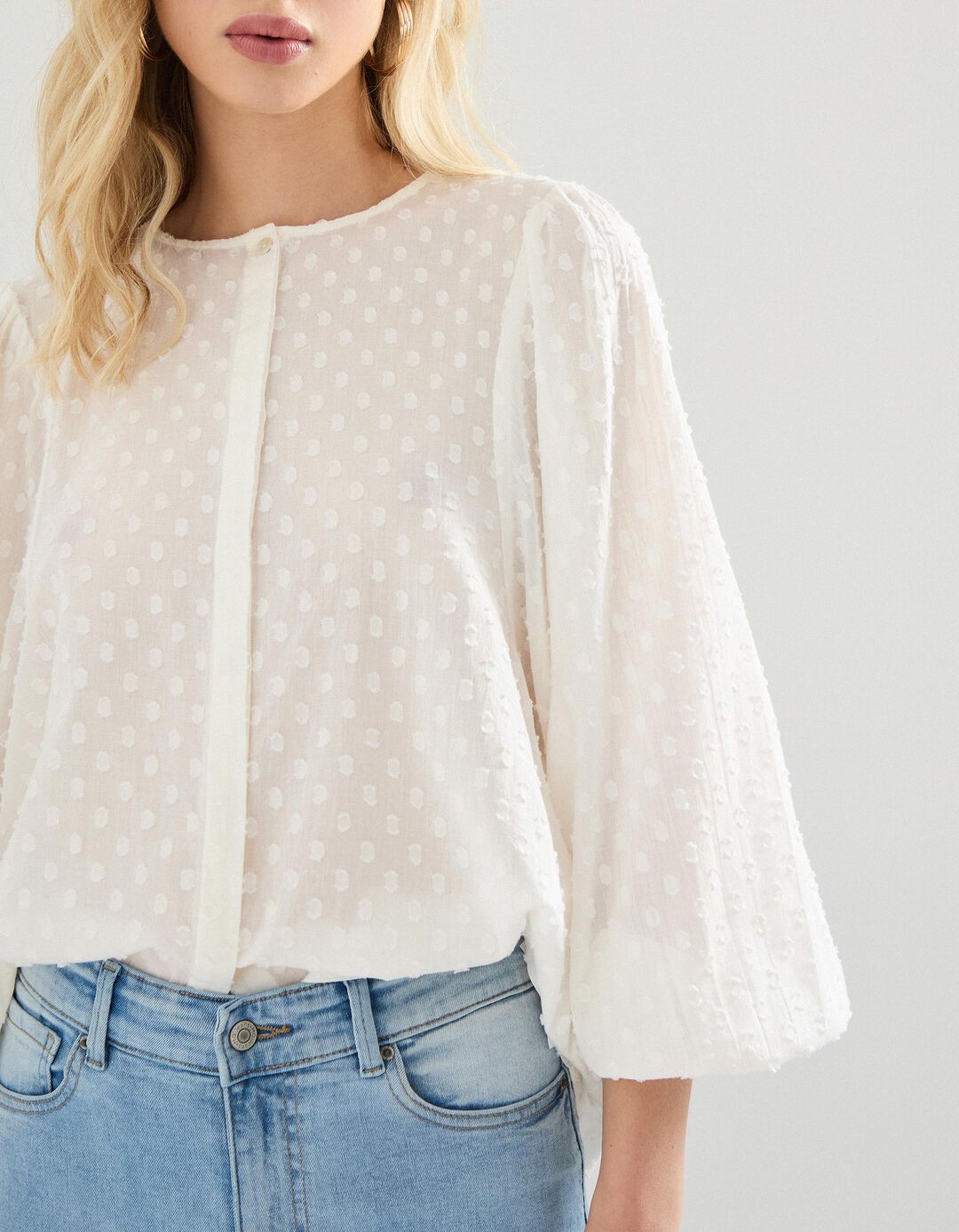 Blusa, Mulher, Branco