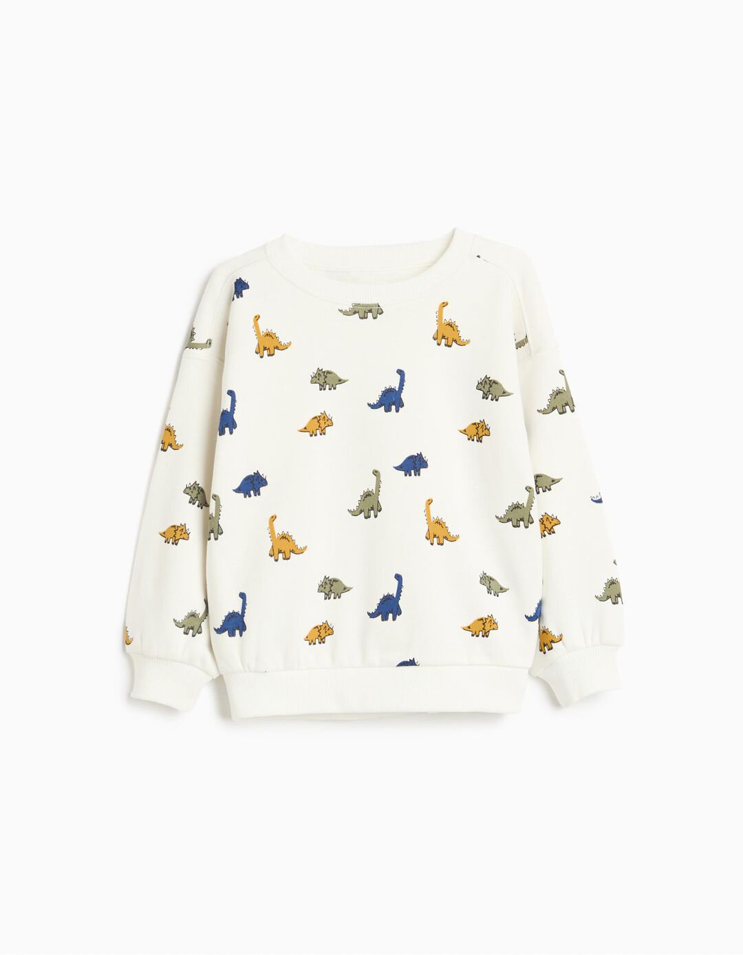 Sweatshirt Estampada, Menino, Branco
