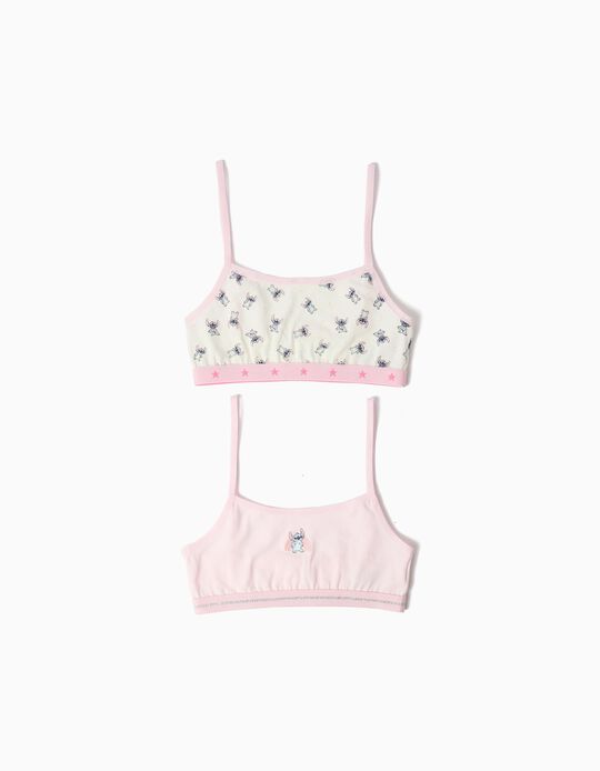 Comprar Online Pack 2 Tops 'Stitch' &copy;Disney, Menina, Rosa Claro