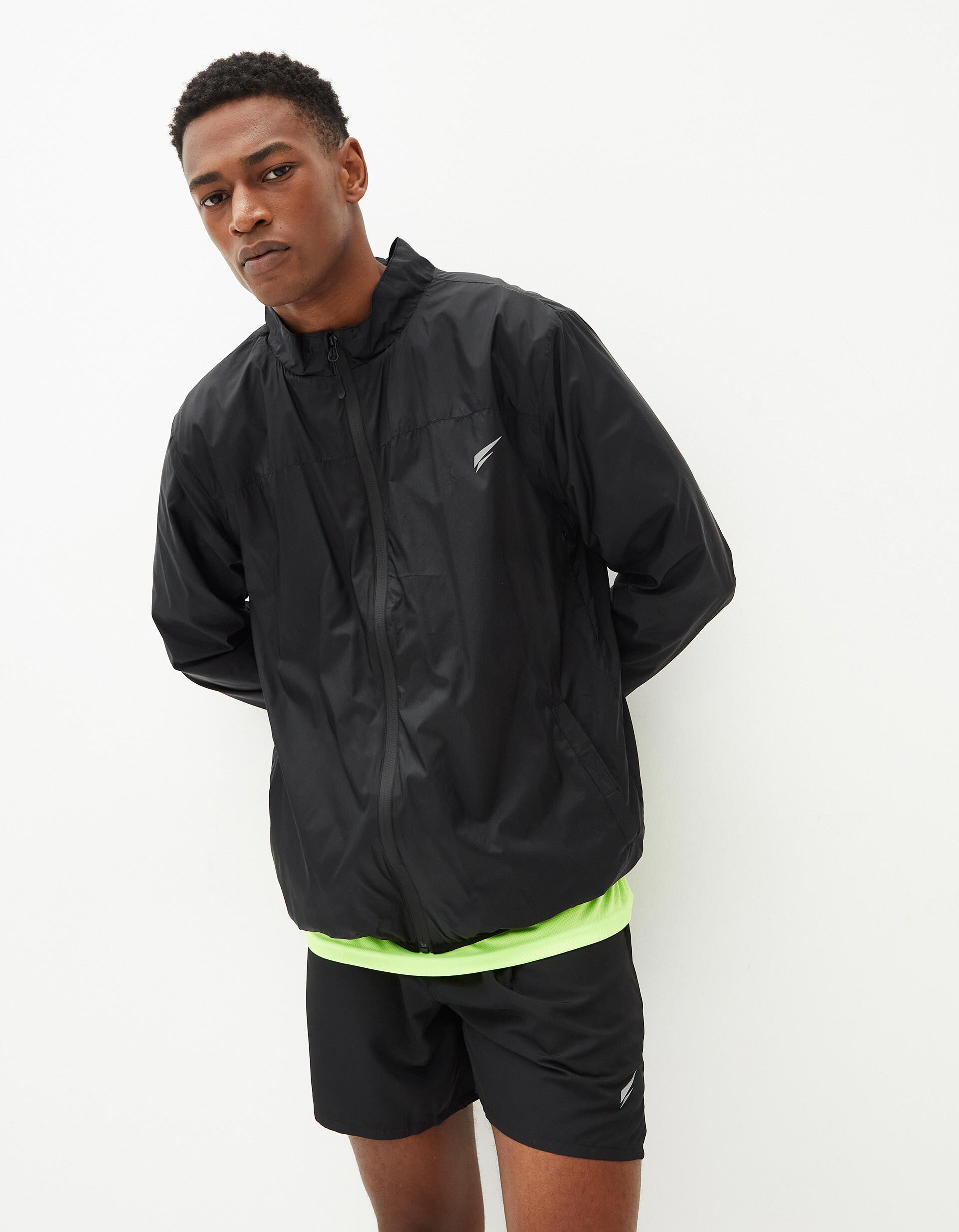 Comprar Online Corta-Vento de Desporto, Homem, Preto