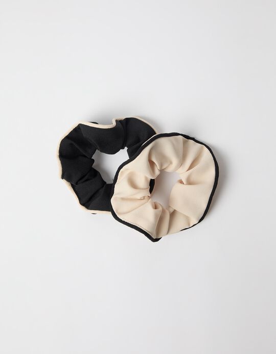 Comprar Online El&aacute;sticos Scrunchie Em Contraste, Mulher, Multicolor