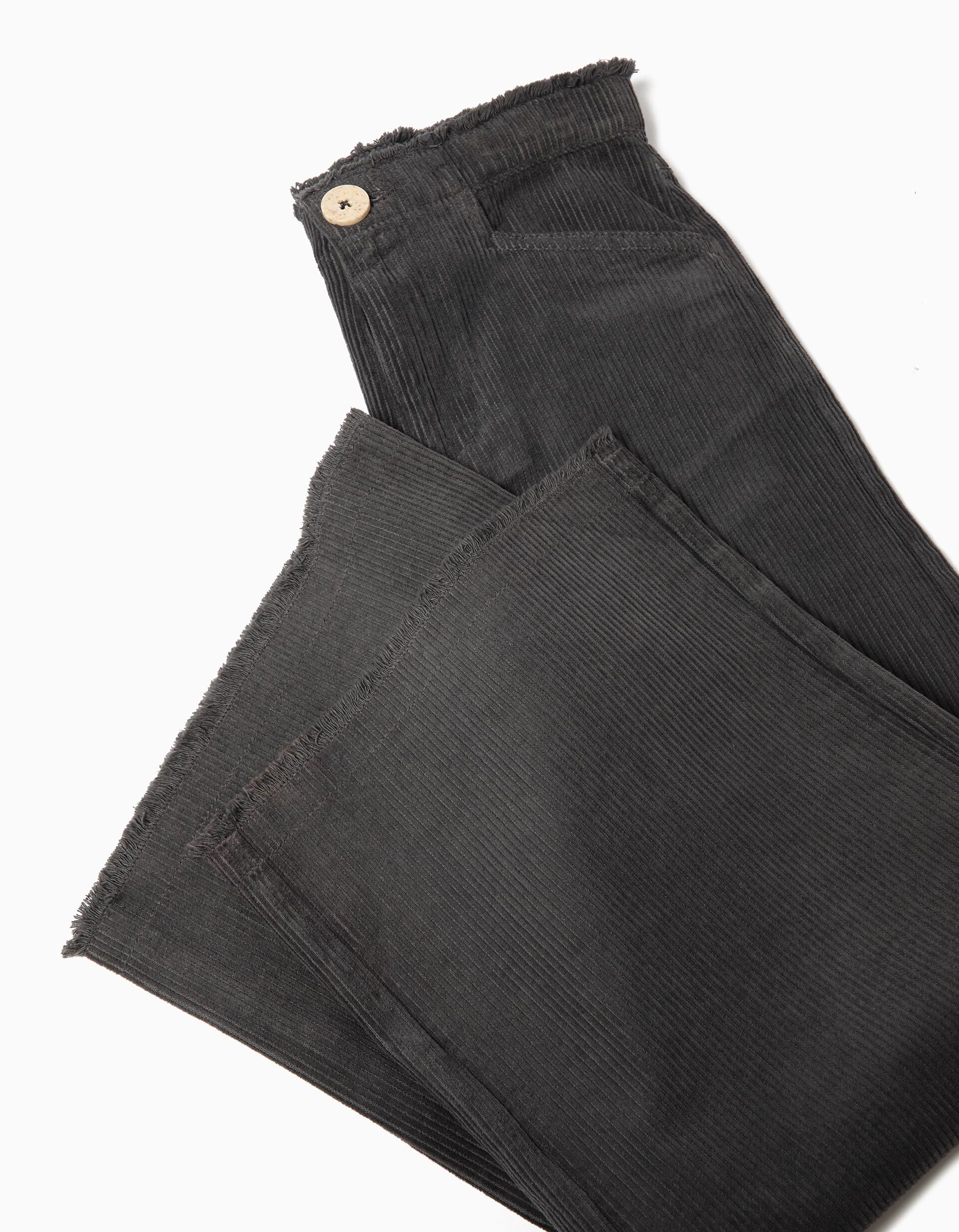 Comprar Online Cal&ccedil;as Wide Leg, Menina, Cinzento Escuro