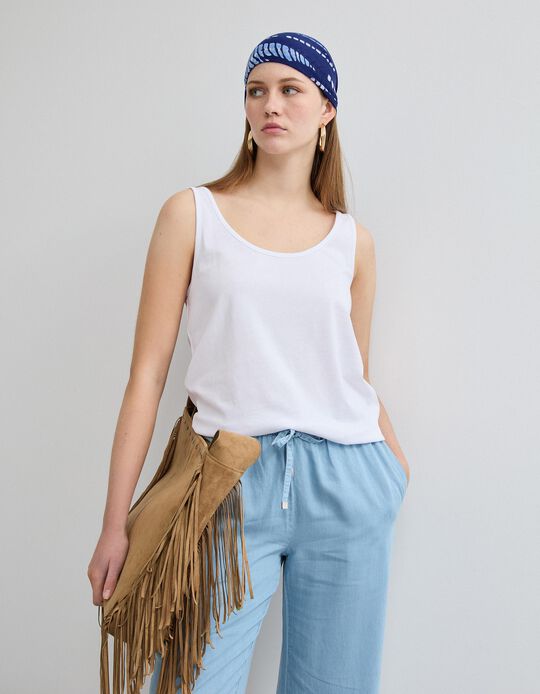 Comprar Online Top, Mulher, Branco