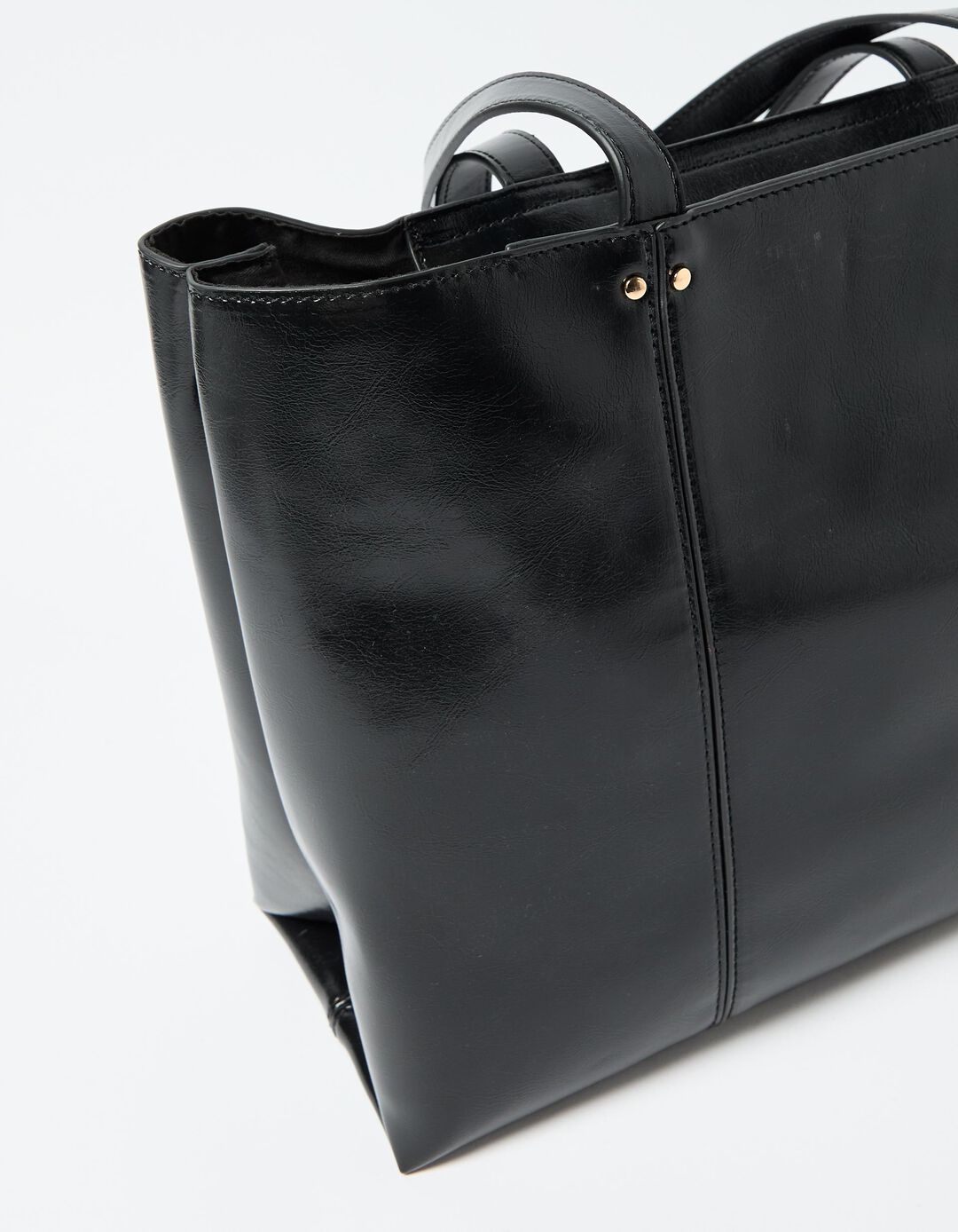 Mala Shopper Básica, Mulher, Preto