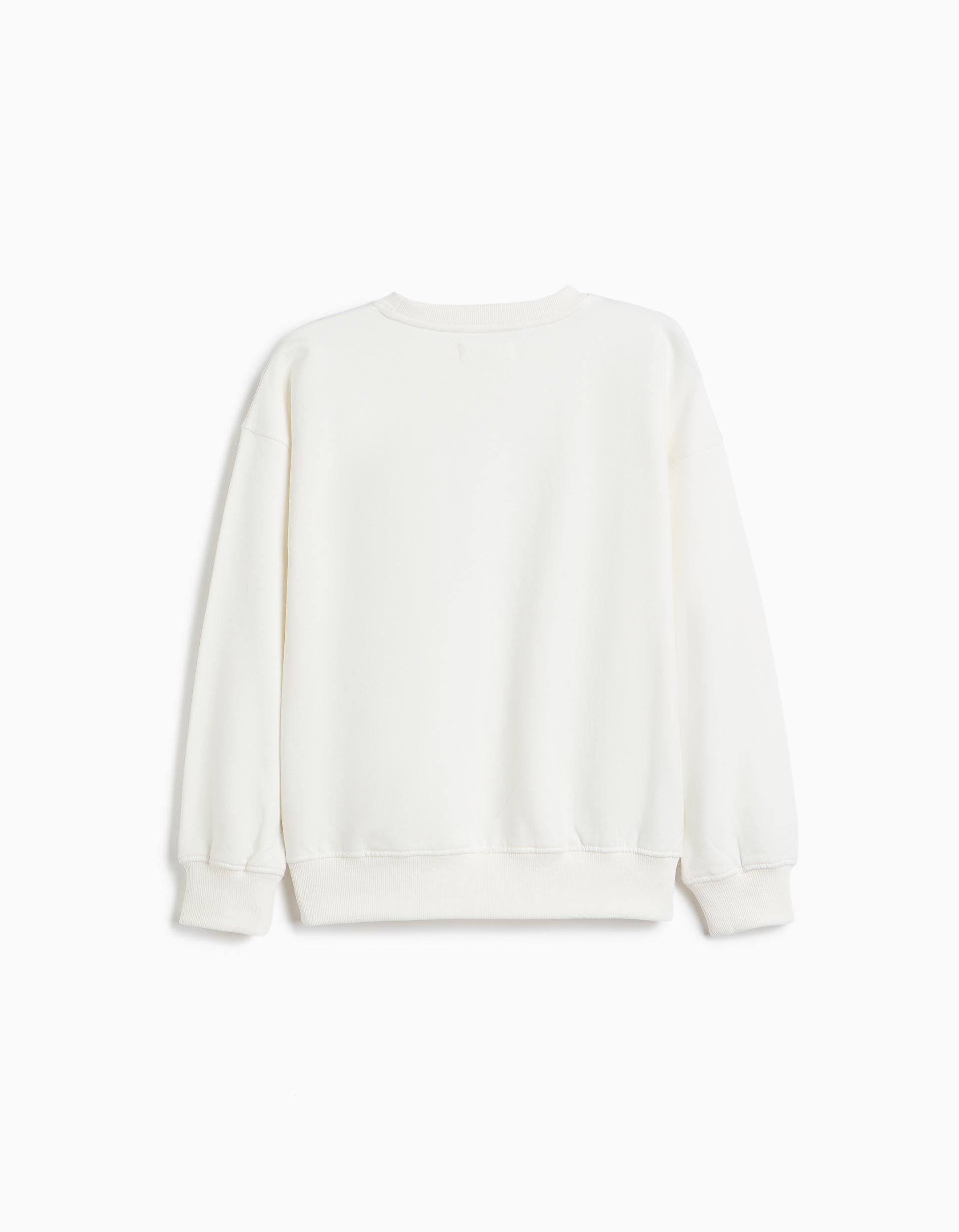 Comprar Online Sweatshirt Estampada, Menina, Branco