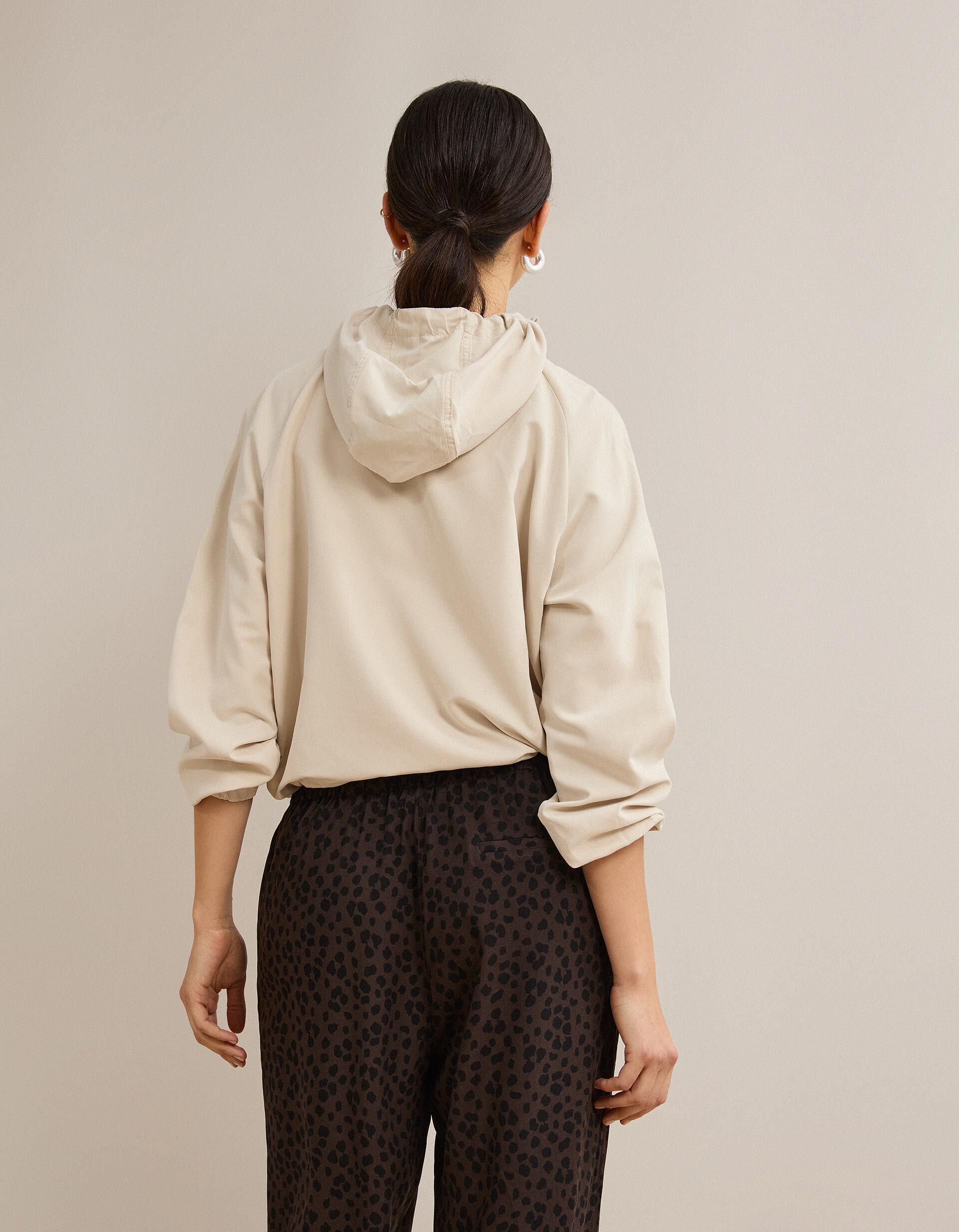 Comprar Online Parka Com Capuz, Mulher, Bege Claro