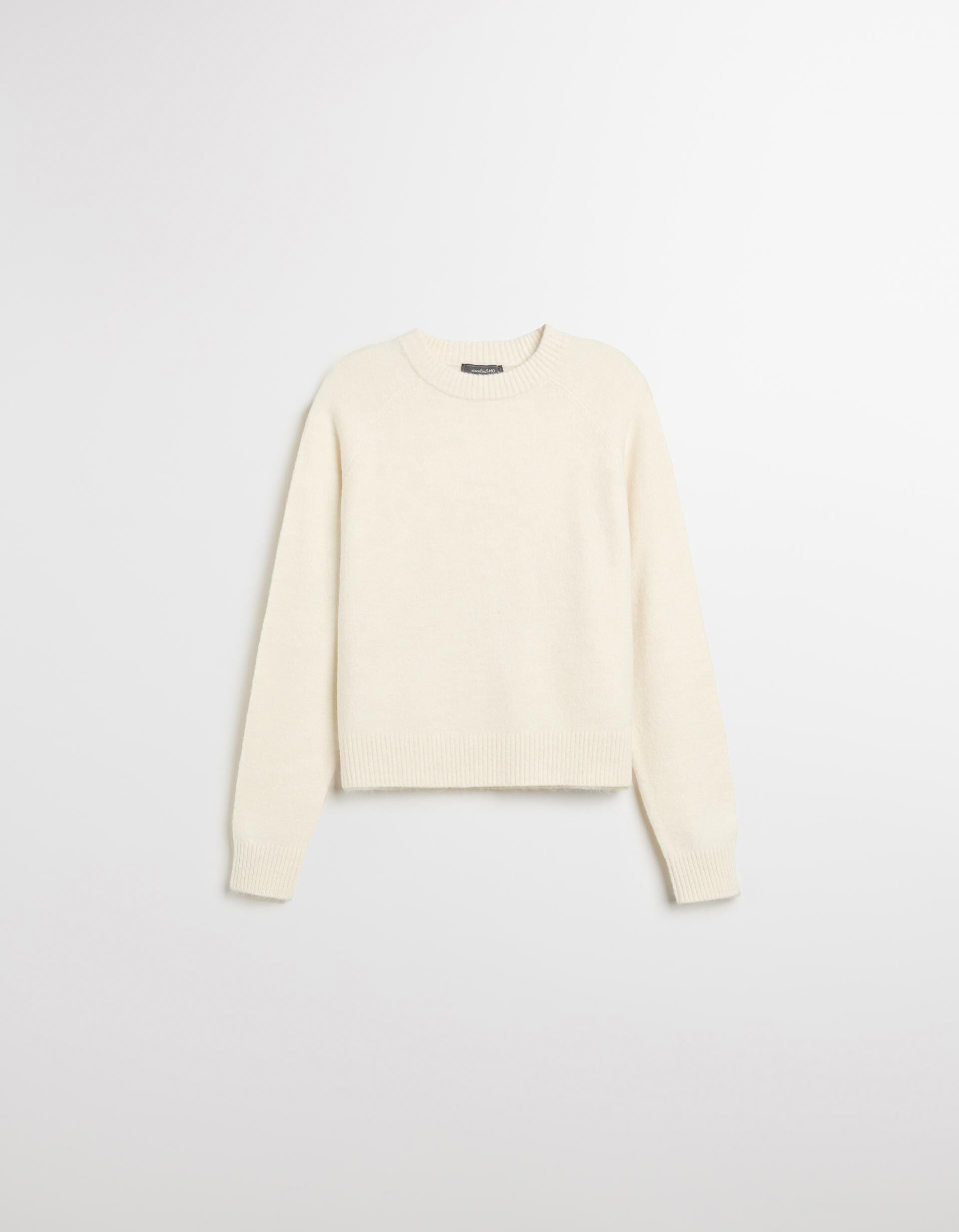 Comprar Online Camisola de Malha, Mulher, Bege Claro