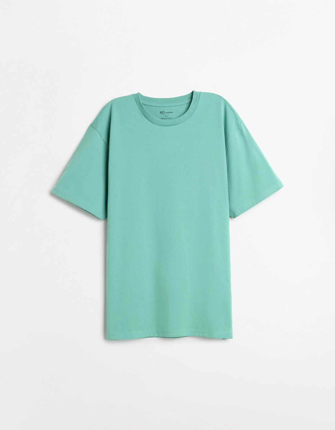 T-shirt Manga Curta, Homem, Verde Claro