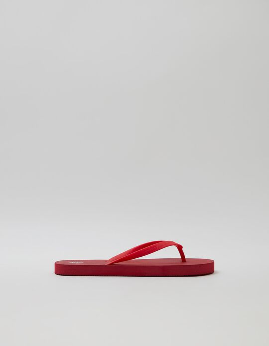 Flip-flops, Women, Red