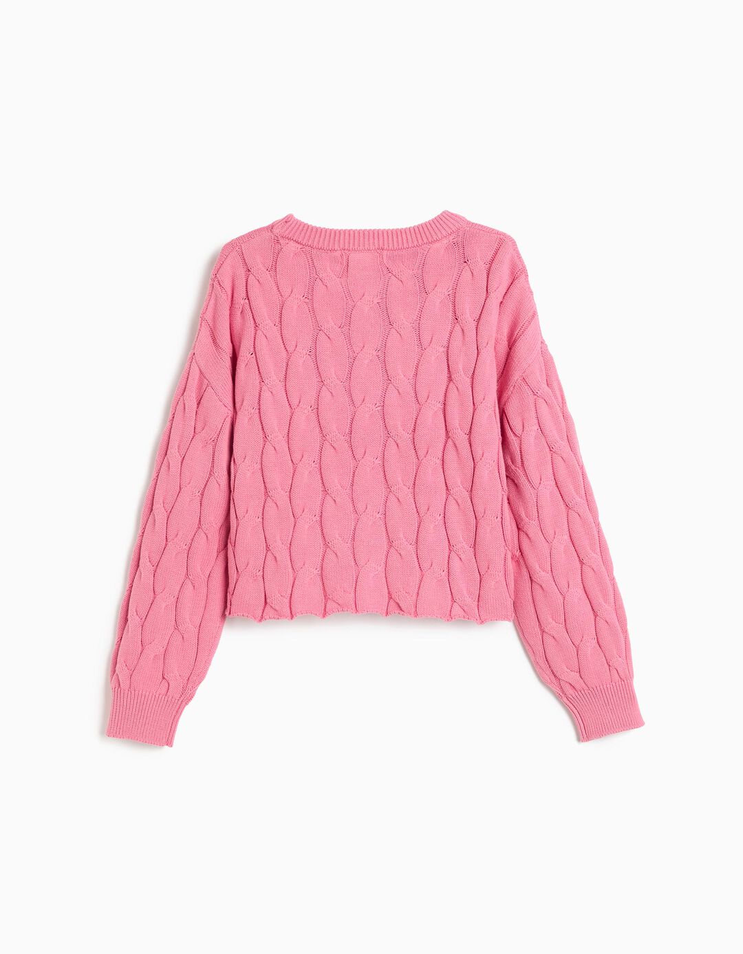 Camisola De Malha, Menina, Rosa