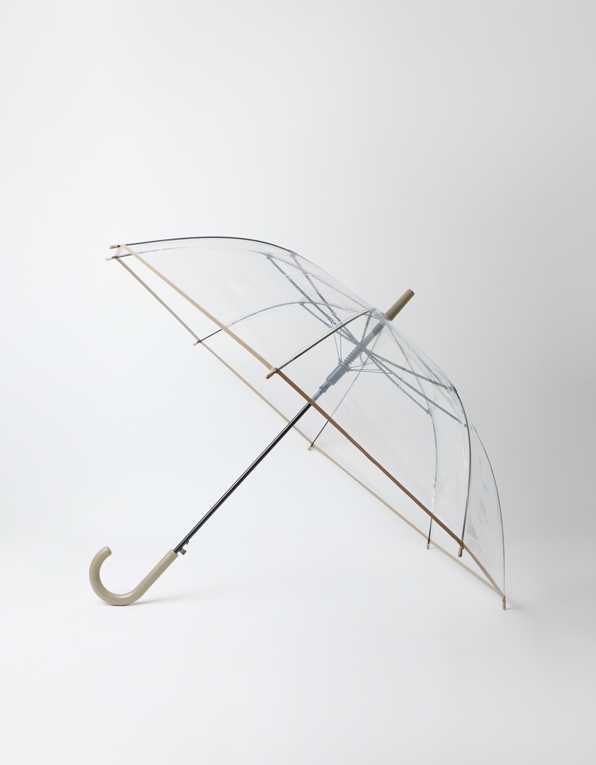 Comprar Online Guarda-Chuva Transparente, Mulher, Bege