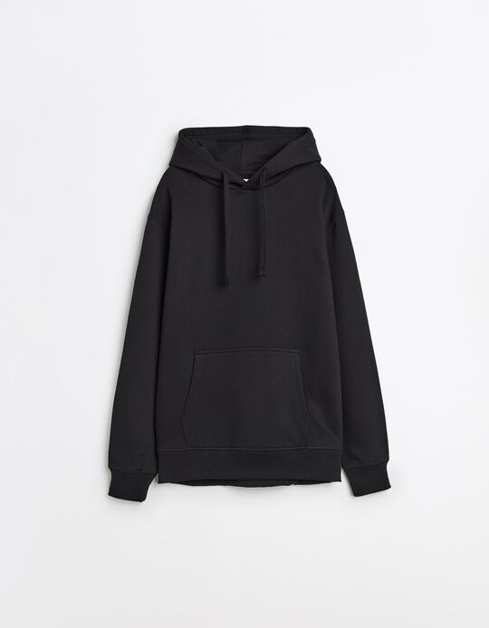 Comprar Online Sweatshirt com Capuz, Homem, Preto