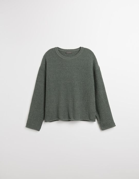 Comprar Online Camisola, Mulher, Verde Escuro