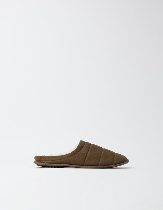 Comprar Online Chinelos De Quarto, Homem, Castanho